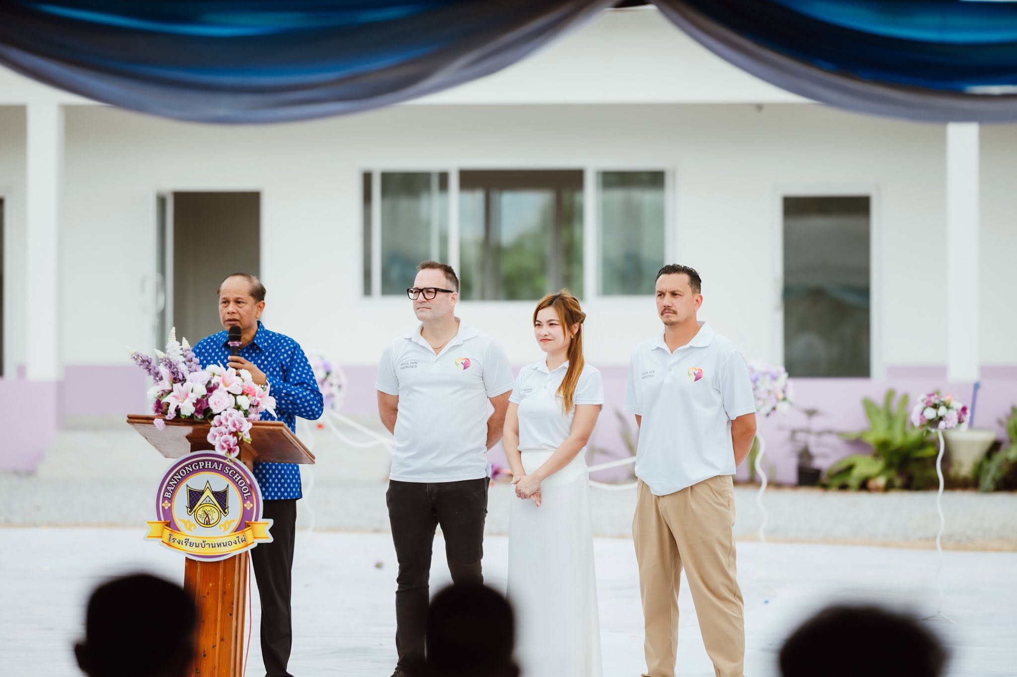 Handover at Bannongphai School