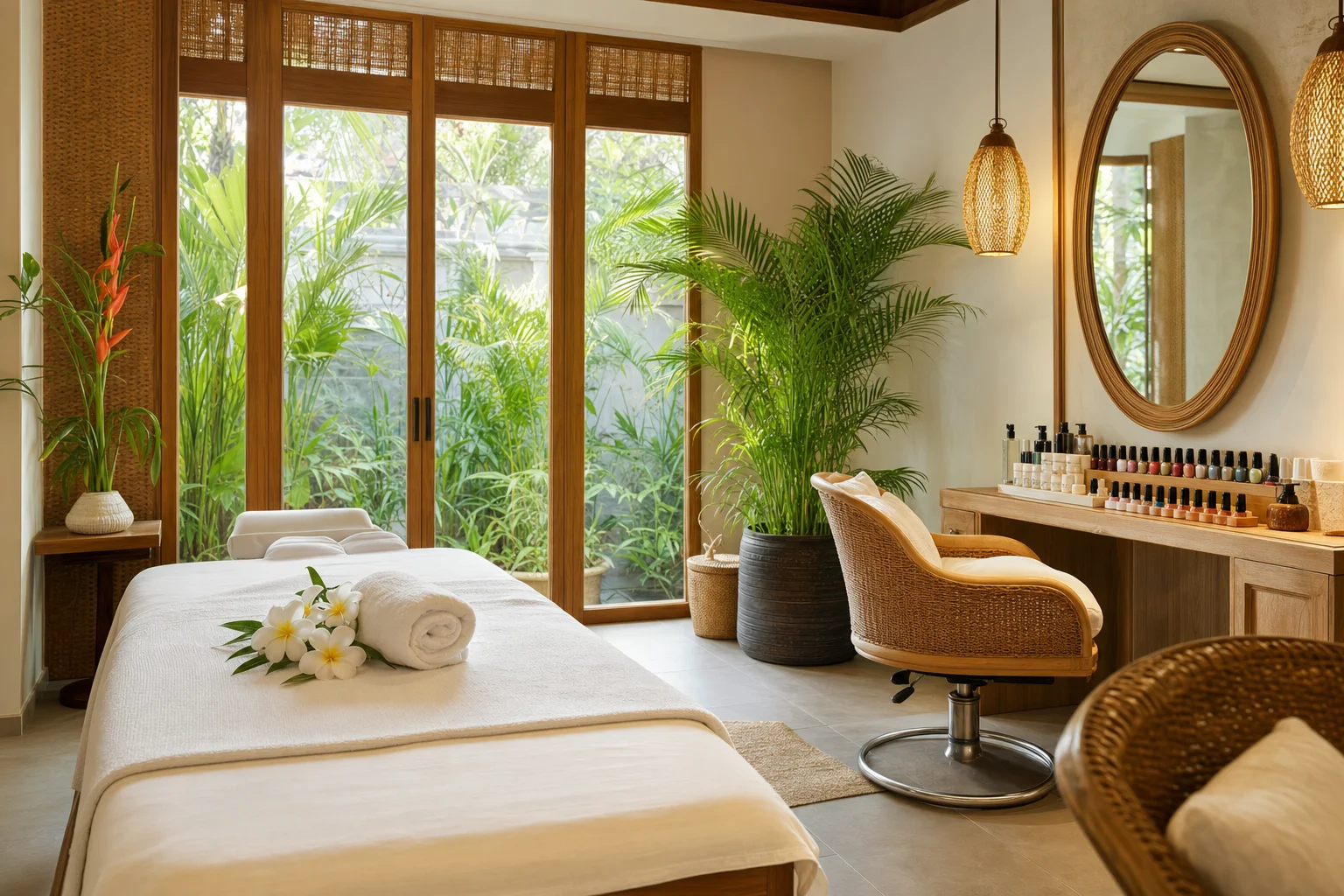 Tropical spa, hair and nail salon (placeholder image)